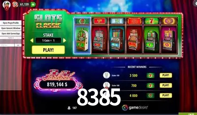 Descubra a Magia dos Jogos de Arcade no 8385